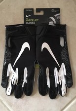 Adult Men’s Nike Vapor Jet 5.0 football gloves size XXXL black/white