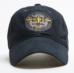 De Havilland Ball Cap, Navy Blue, Beaver, Otter, Twin Otter, Caribou HAT-0105 - Picture 1 of 7