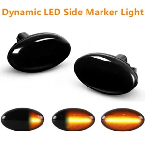 Sequential Amber LED Side Marker Light for 02-07 Subaru Impreza Wrx Sti GDA GDB - Picture 1 of 6