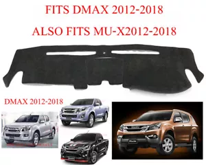 DASH MAT FOR ISUZU D-MAX 2012-ON ALL MODELS 2013 2014 GREY DASHMAT DMAX UTE - Picture 1 of 4