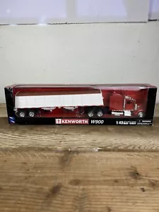 NEW RAY KENWORTH W900 LONGHAULER WITH GRAIN TRAILER SEMI 1:43 SCALE HTF - Picture 1 of 10