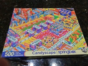 Springbok Puzzle 500 pc - Candyscape EUC - Picture 1 of 1
