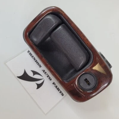 2000-2002 Lincoln LS Glove Box Latch Lock Handle Wood with Mounting Screws OEM - Image 1 of 4