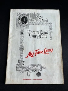 1958 Charles the 2nd Theatre Royal, Drury Lane "My Fair Lady" with Anne Rogers - Picture 1 of 9