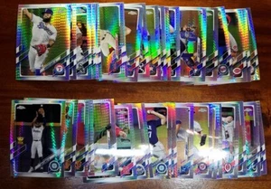 2021 Topps Chrome MLB Prism Refractors Cards Rookies Veterans Common 1 - 220 - Bild 1 von 61