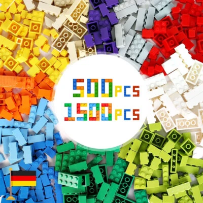 500/1500 Stück Steine Bausteine Grundbausteine Basissteine Steine Bricks Neuware - Bild 1 von 4