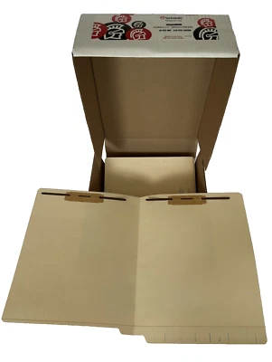 Paquete (3) Carpetas de sujeción de pestañas SafeGuard Manila con pestañas reforzadas letra Foto 1 de 4