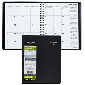 2026 At-A-Glance 70-LP09-05 Monthly Planner, Large Print, 7 x 8-3/4" - Picture 1 of 7
