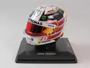 Spark Helmet #44 Lewis Hamilton Mexican GP World Champion 2018 1/5 5HF172 - Foto 1 di 5