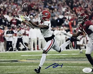 GEORGE PICKENS SIGNED AUTOGRAPHED 8x10 PHOTO GEORGIA BULLDOGS JSA COA - Picture 1 of 1