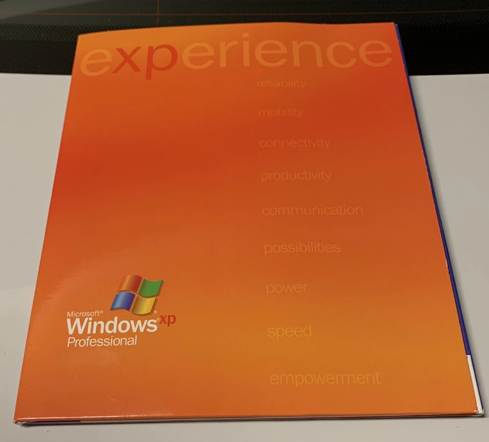 MICROSOFT WINDOWS XP PROFESSIONAL w/SP2 FULL OPERATING SYSTEM MS WIN PRO  - Image 1 of 4