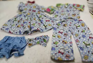 Easter bunnies & more dress set & shirt & pants set--fits 18" dolls--last sets - Picture 1 of 3