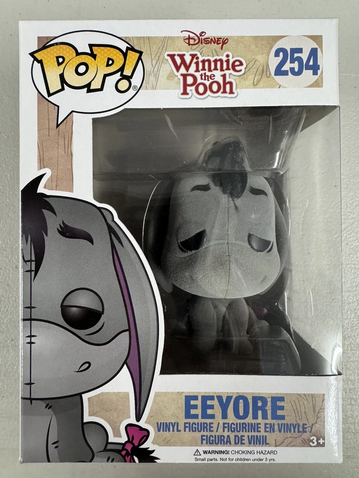 Eeyore (Flocked) 254 ~ Disney: Winnie the Pooh ~ Vinilo Funko Pop + PROTECTOR POP Foto 1 de 4