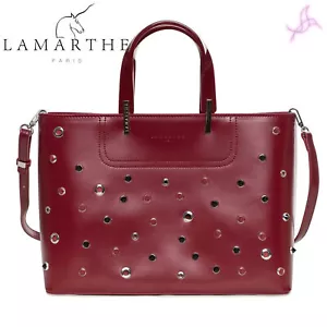 Handbag Lamarthe PH104- Woman Red 141027 Original New - Picture 1 of 3