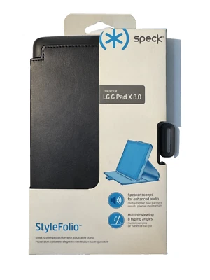 Speck StyleFolio Case and Stand for LG G Pad X 8.0 - Black - Image 1 of 3