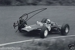 Richard Attwood Formula One Le Man Driver Hand Signed Photo Autograph 12x8" D - Picture 1 of 1