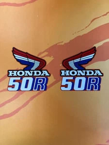 Honda 1986 Z50R Tank Decals 86 Z50 Stickers - Picture 1 of 2