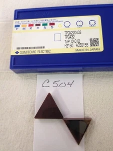 4 NEW SUMITOMO TPG 432 CARBIDE INSERTS. TPGN 220408. GRADE: AC5015S. (C504) - Picture 1 of 1