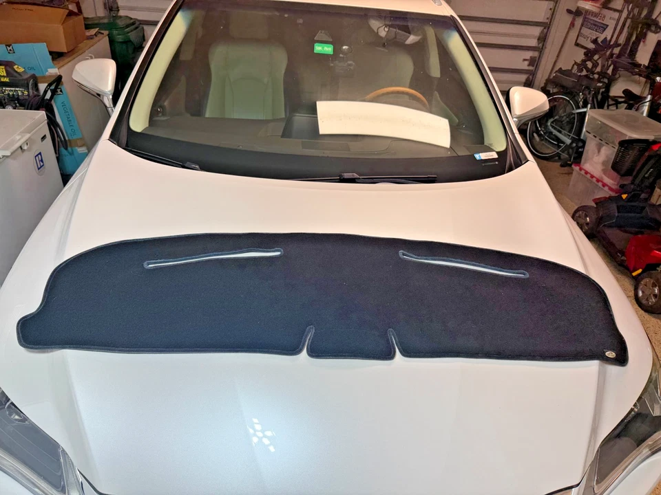 Tapete de capa de painel personalizado - para um Ford Thunderbird 1961 - 1962 (tapete preto) - Imagem 1 de 4