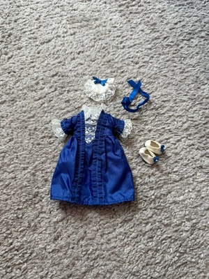 American Girl Mini Felicity christmas outfit 25th anniversy outfit only USED - Image 1 of 4