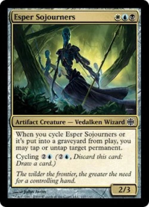 Esper Sojourners -Foil Medium Play MTG Alara Reborn - Image 1 of 1
