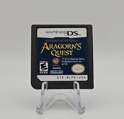 Carrito Lord of the Rings: Aragorn's Quest (Nintendo DS, 2010). Solo | Probado/Funciona Foto 1 de 2