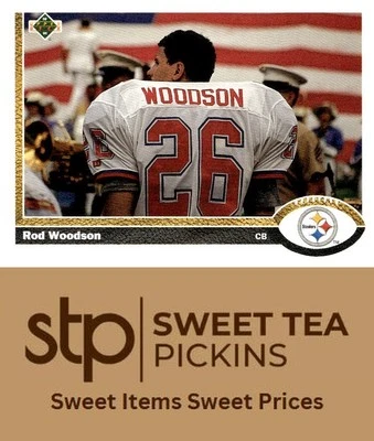 1991 Upper Deck #111 Rod Woodson - Image 1 of 2