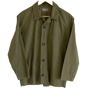 MARGARET HOWELL Open Collar Shirt Jacket, Khaki, Men's, Size S - Picture 1 of 12