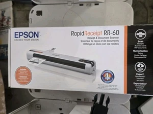 Epson Rapid Receipt RR-60 Wireless Receipt & Document Scanner BRAND NEW *NIB* - Picture 1 of 3