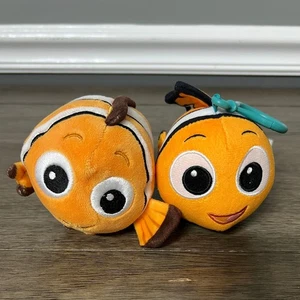 Disney Hallmark Nemo Bundle Plush Clip-On Stuffed Animals Kids Toy 4.5" - Picture 1 of 5