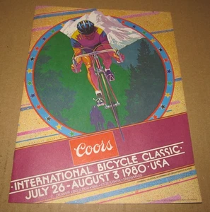 1980 Coor Classic International Bicycle Classic Cycling Race Program - Picture 1 of 4