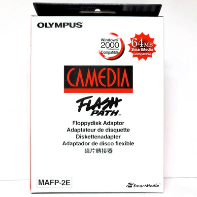 Olympus CAMEDIA Flash Path Floppydisk Adaptor Adapter SmartMedia (MAFP-2E) NEW - Image 1 of 4