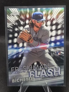 2020 Topps Chrome Baseball #FF-1 Bo Bichette Freshman Flash RC Refractor - Picture 1 of 2