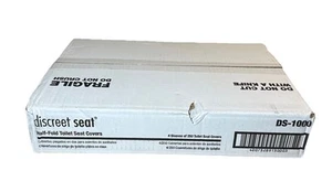 Coprisedili WC Monouso Discreto 1000 Mezza Piega Lavabile (4pz con 250/pk) - Foto 1 di 5
