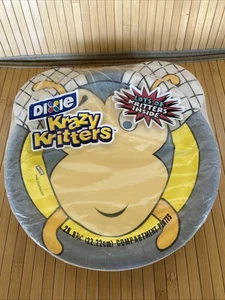 Platos de papel Dixie Krazy Kritters nuevos en paquete 28 niños 3 compartimentos orejas - Imagen 1 de 4