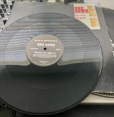 Dru Down ‎– Mack Of The Year OG 1994 Press 12” PROMO In OG Cover VG+/VG+ - Image 1 of 2