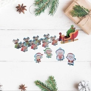 Spanplatte Weihnachten Spielset - Bild 1 von 3