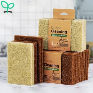 Eco Biodegradable Kitchen Sponges Natural Cellulose Non Scratch Cleaning Sponge - Picture 1 of 9