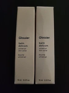 2 Glossier ORIG Balm Dotcom Universal Salve Lip Balm 15 ml 0,5 oz aperto in scatola - Foto 1 di 4