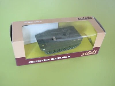 SOLIDO LES MILITAIRES AMX 10 + BOITE + NOTICE TBE - Photo 1/4