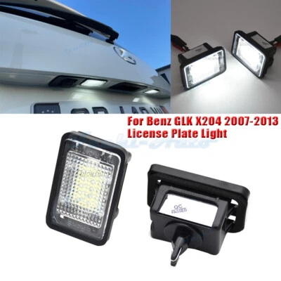 LED License Plate Light For Mercedes Benz GLK X204 2007-2013 GLK300 GLK350 — 第 1/4 张图片