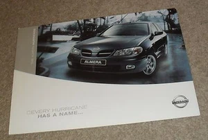 Nissan Almera Hurricane Edición Especial Folleto 2002 - 1.5i 1.8i 2.2Di - Imagen 1 de 1