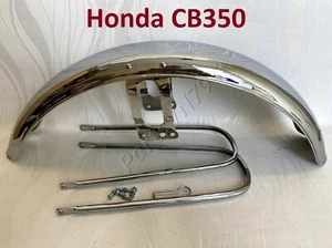 1970-1972 Honda CB350 Front Fender. Honda CB350 K2-K4 Mud Guard 61100-317-670XW - Picture 1 of 13