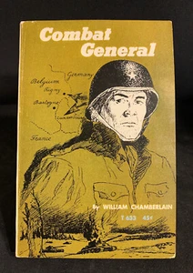 COMBAT GENERAL by WILLIAM CHAMBERLAIN Scholastic (T633) WWII Paperback Book 1965 - Picture 1 of 5