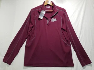 Maglione Under Armour manica lunga 1/4 zip Università del Montana taglia large - Foto 1 di 7