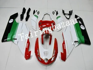 Kit de carenado de carrocería de inyección ABS 2003 2004 999S blanco rojo verde negro - Imagen 1 de 9