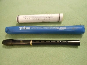Peripole Ange PB 6000 Sopran Halo RECORDER Barock Fingern mit Tasche - Bild 1 von 1