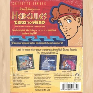 Zero to Hero PROMO CASSETTE TAPE Disney's HERCULES Soundtrack LaCHANZE 0129 - Picture 1 of 3
