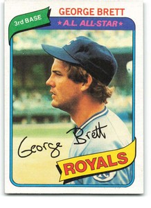 1980 Topps #450 George Brett NM+ Royals ID:343070
