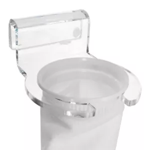 4"BUBBLE MAGUS FILTER SUMP MICRON SOCK BAG BRACKET HOLDER MARINE FISH AQUARIUM - Picture 1 of 4